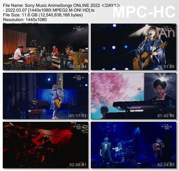 [TV-Variety] Sony Music AnimeSongs 2022 (M-ON! 2022.03.07)