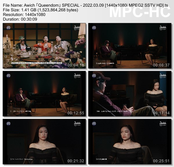 [TV-Variety] Awich “Queendom” SPECIAL (SSTV 2022.03.09)